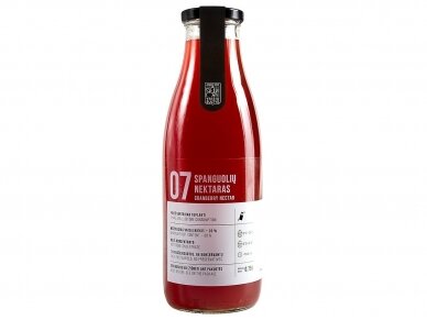 Sultys Spanguolių nektaras stikle 0,75 l Sultys Spanguolių nektaras stikle 0,75 l