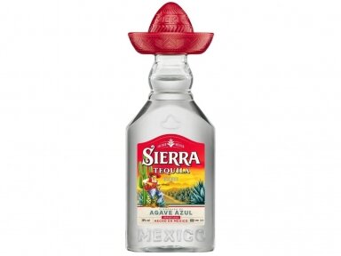 Tekila Sierra Silver 0,05 l mini (PET)