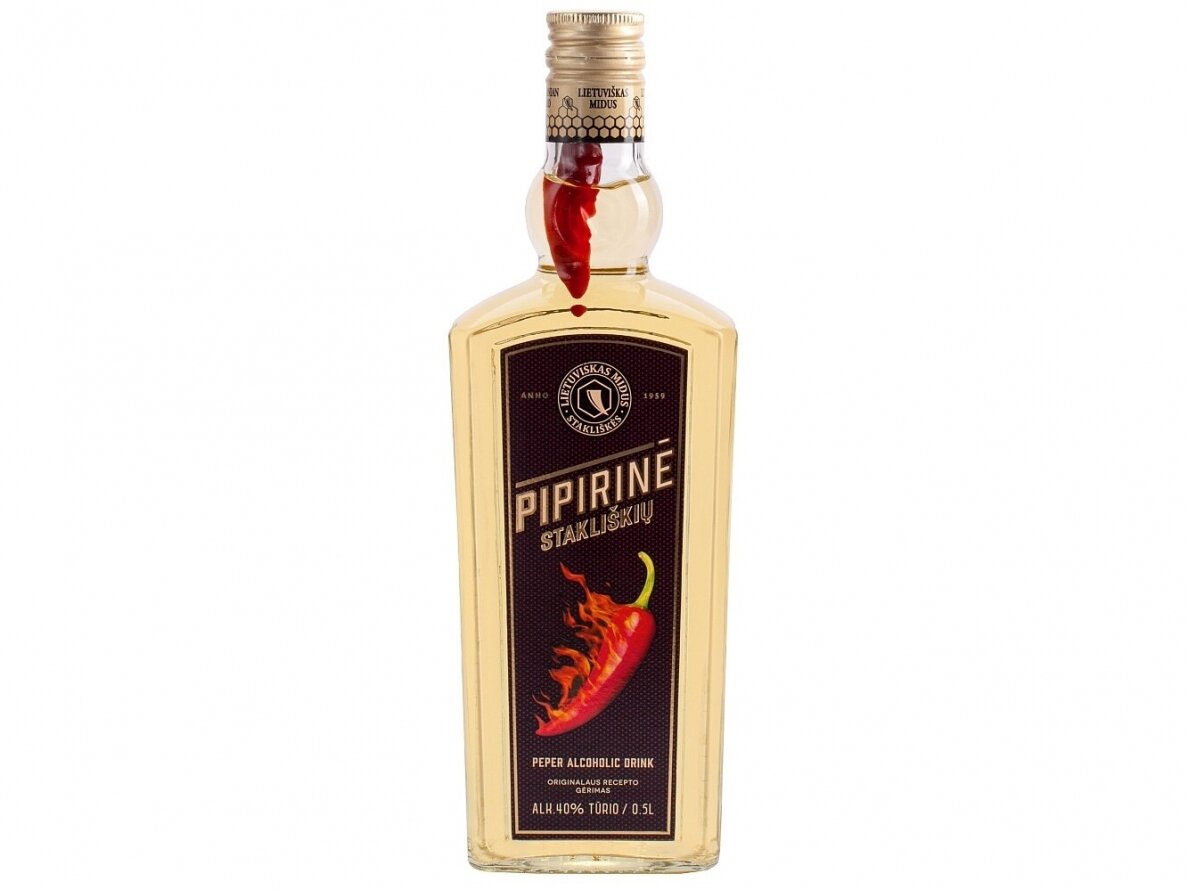 Trauktinė Stakliškių pipirinė 0,5 l Trauktinė Stakliškių pipirinė 0,5 l