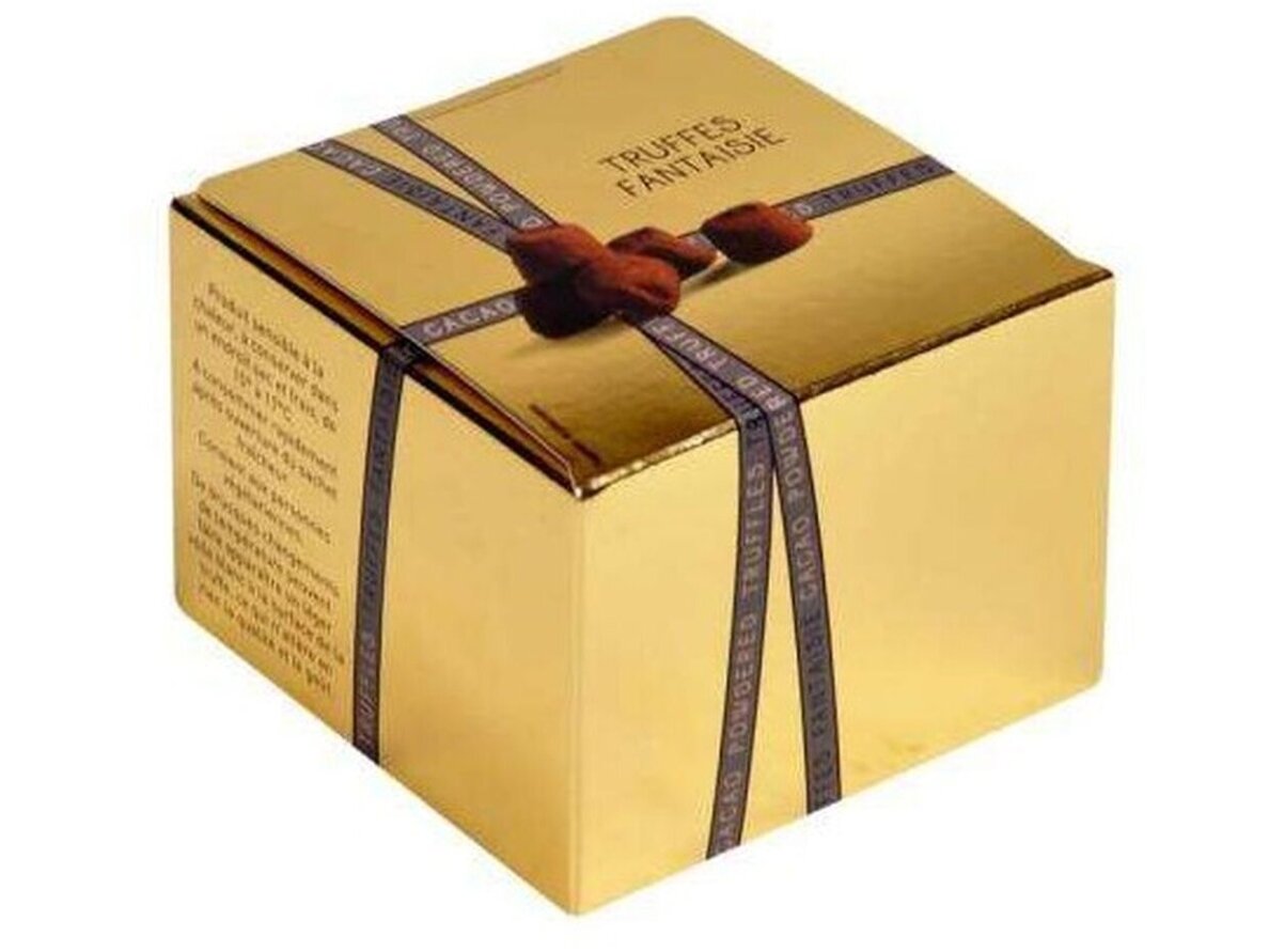 Triufeliai Gold su spanguolėmis 100 g