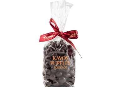 Traškios kavos pupelės šokolade 150 g