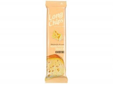 Traškučiai Long Chips sūrio skonio 75 g