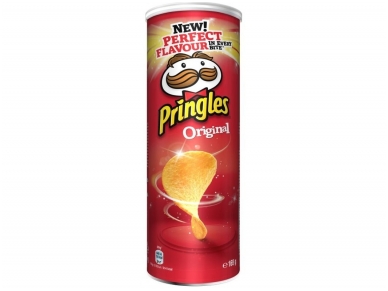 Traškučiai Pringles Original 165 g
