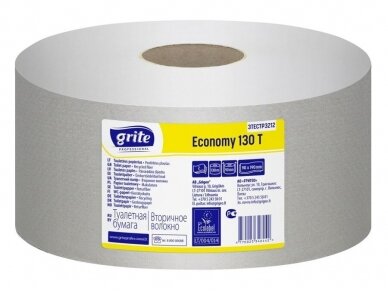 Tualetinis popierius Grite Economy 130T Tualetinis popierius Grite Economy 130T