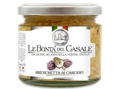 Užtepėlė Le Bonta del Casale Artišokų 212 ml
