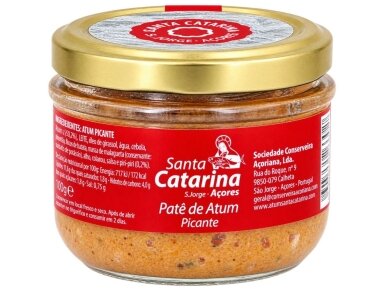 Užtepėlė Santa Catarina Tuno pikantiška 120 g Užtepėlė Santa Catarina Tuno pikantiška 120 g