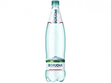 Vanduo BORJOMI pet gaz. 1 l
