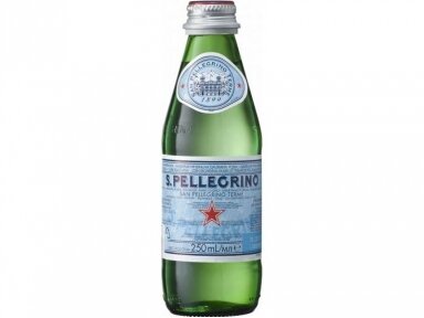Vanduo S. Pellegrino stikle gaz. 0,25 l