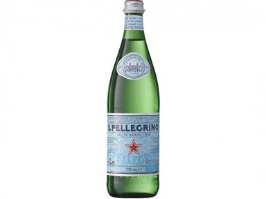 Vanduo S. Pellegrino stikle gaz. 0,75 l