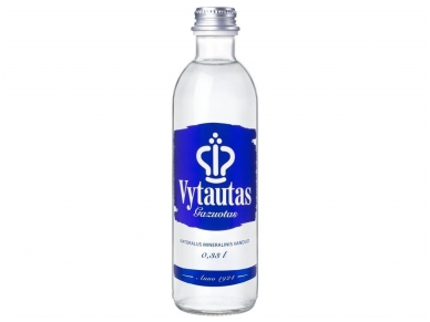 Vanduo Vytautas stikle gaz. 0,33 l Vanduo Vytautas stikle gaz. 0,33 l