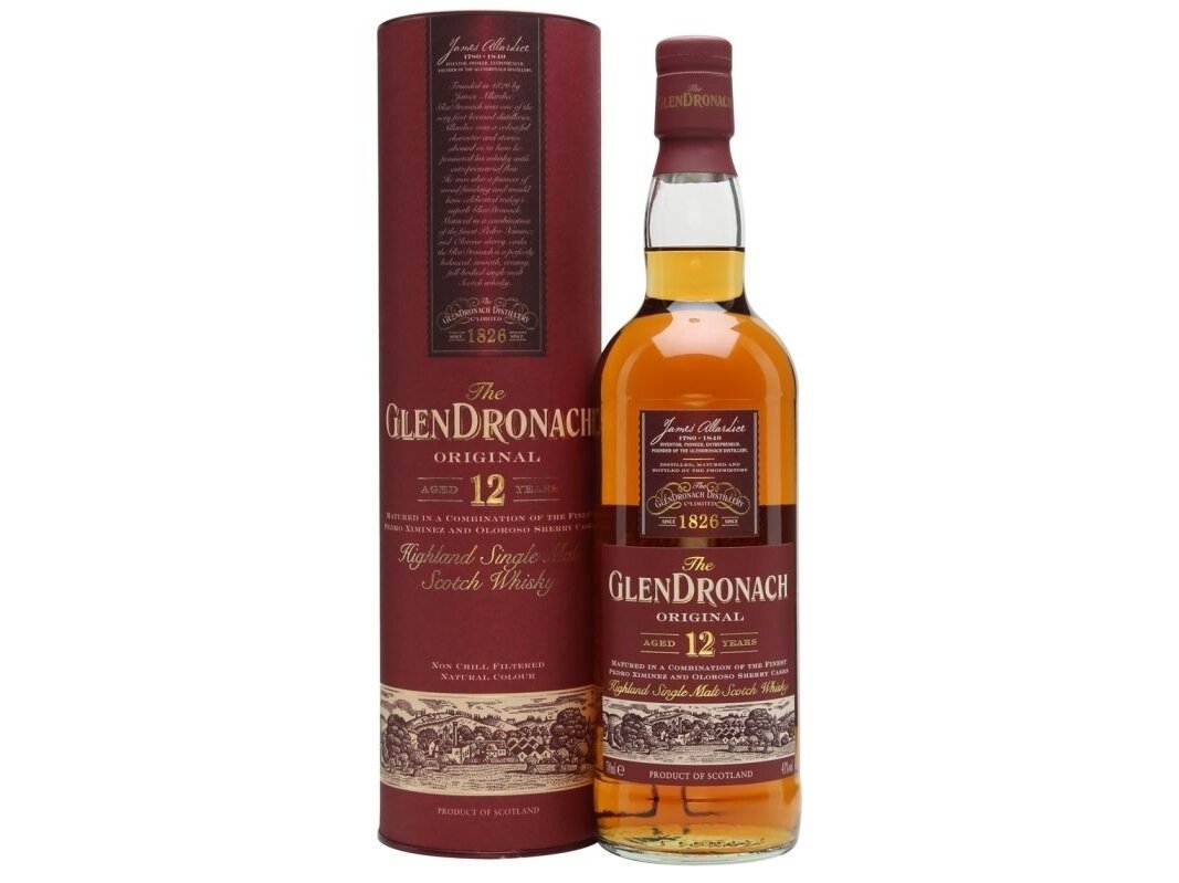 Viskis GlenDronach Original 12 YO su dėž. 0,7 l 1