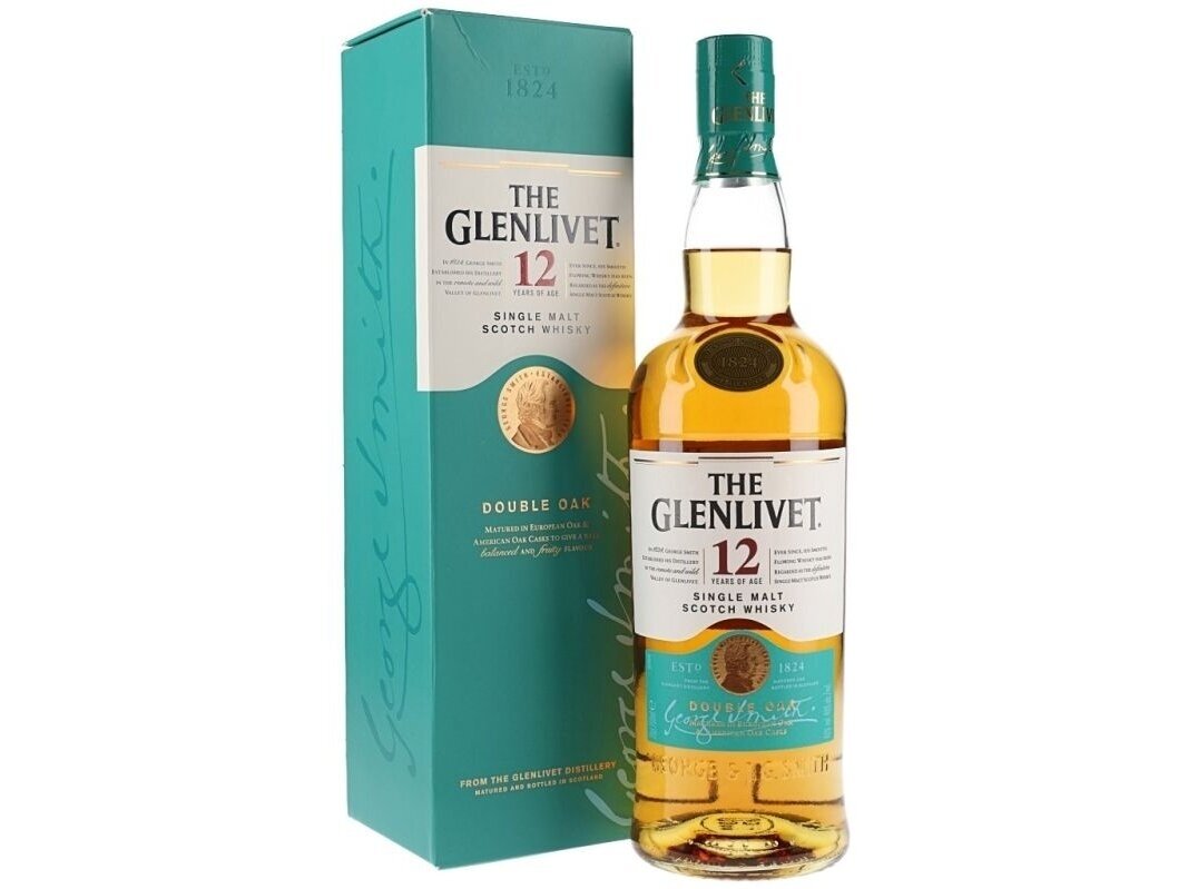 Viskis Glenlivet 12 YO su dėž. 0,7 l