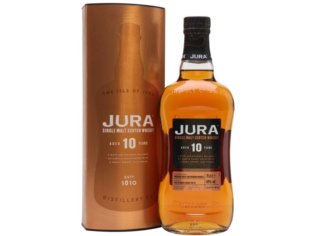 Viskis Jura 10 YO su dėž. 0,7 l
