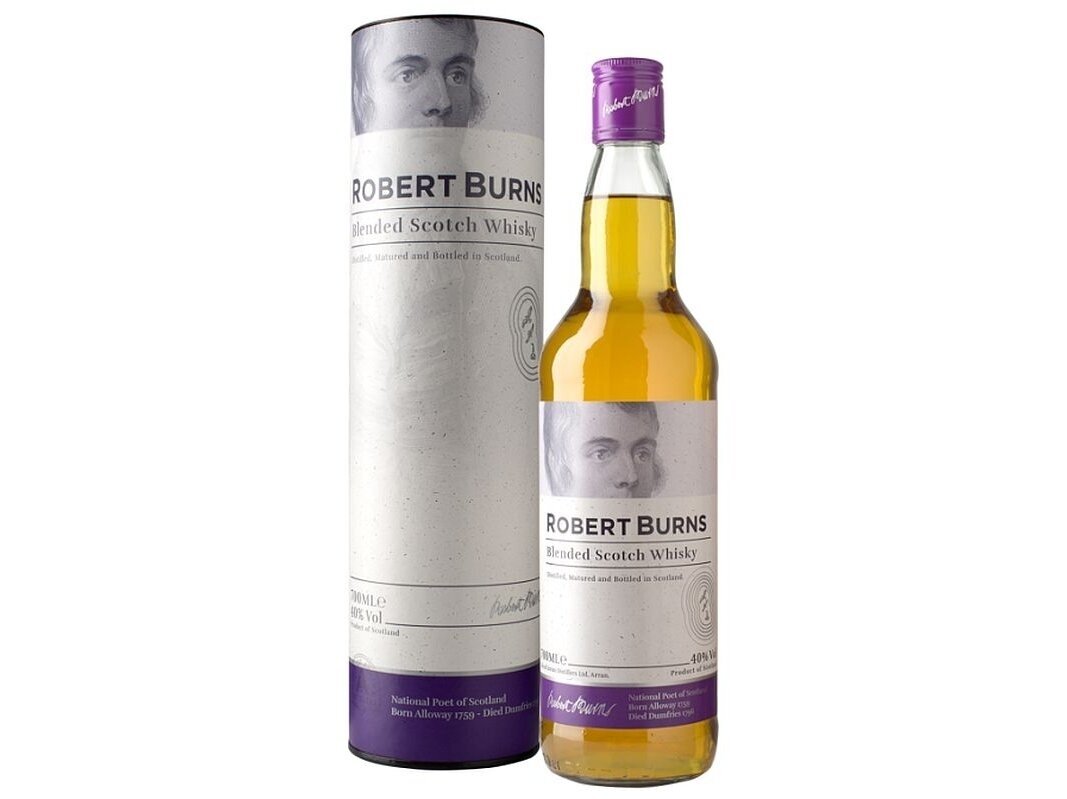 Viskis Robert Burns Blend su dėž. 0,7 l