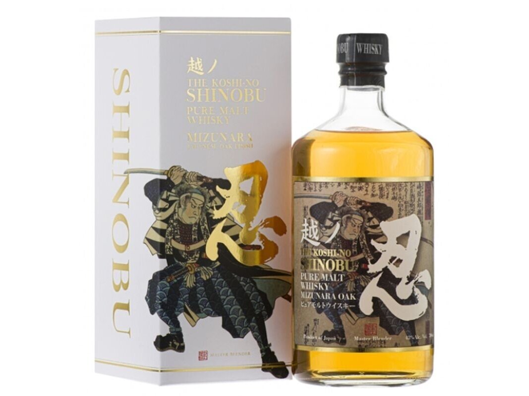 Viskis The Koshi No Shinobu Pure Malt su dėž. 0,7 l Viskis The Koshi No Shinobu Pure Malt su dėž. 0,7 l