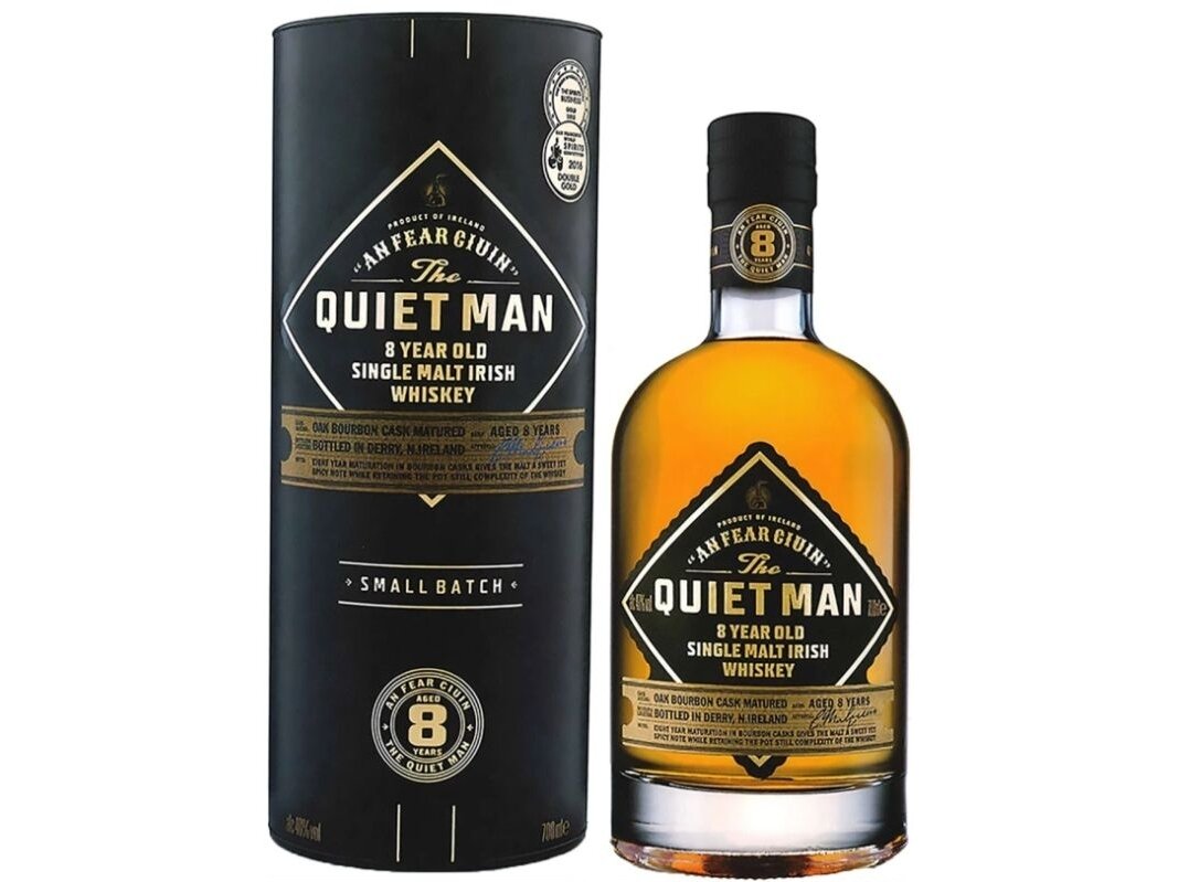 Viskis The Quiet Man Single Malt 8 YO su dėž. 0,7 l