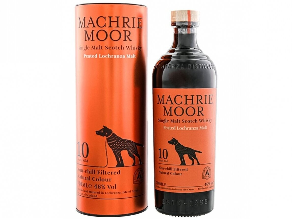Viskis Arran Machrie Moor 10 YO The Peated Single Malt su dėž. 0,7 l Viskis Arran Machrie Moor 10 YO The Peated Single Malt su dėž. 0,7 l