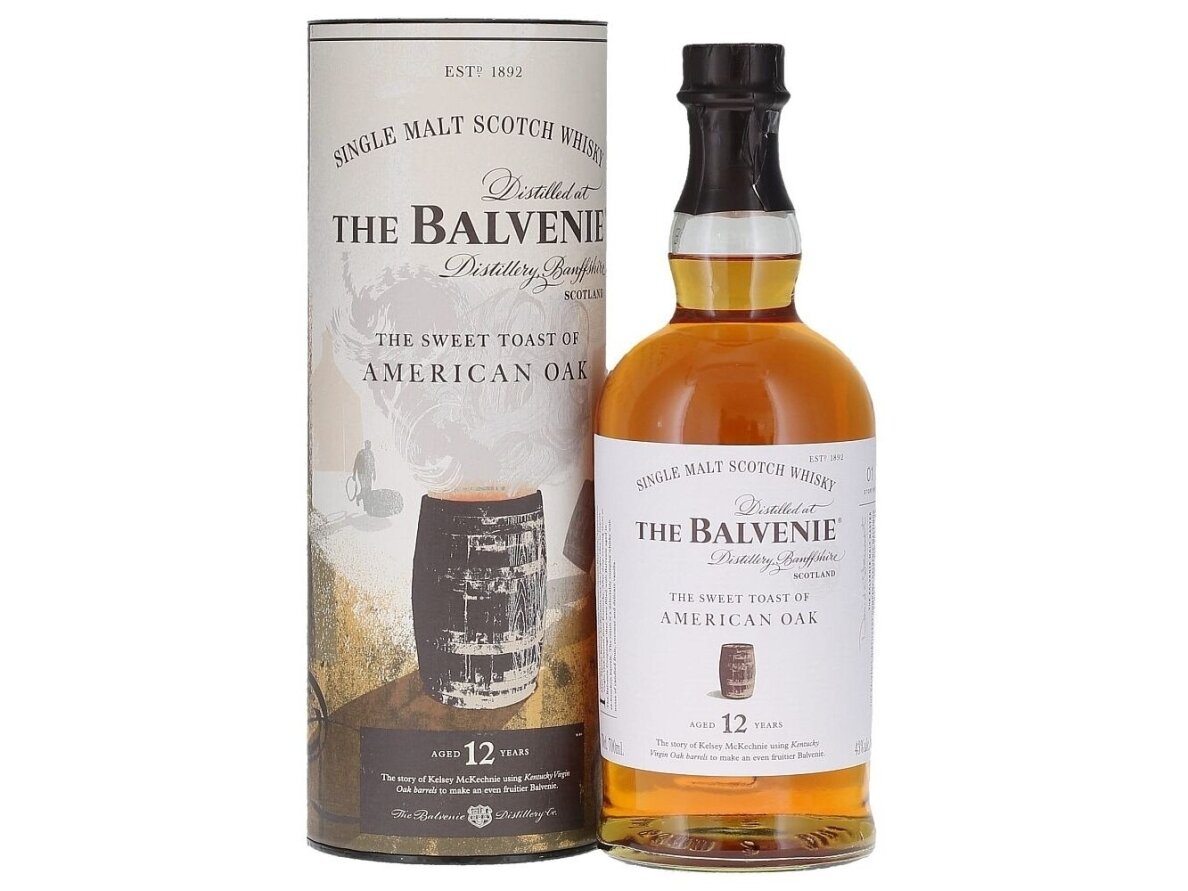 Viskis Balvenie American 12 YO su dėž. 0,7 l Viskis Balvenie American 12 YO su dėž. 0,7 l