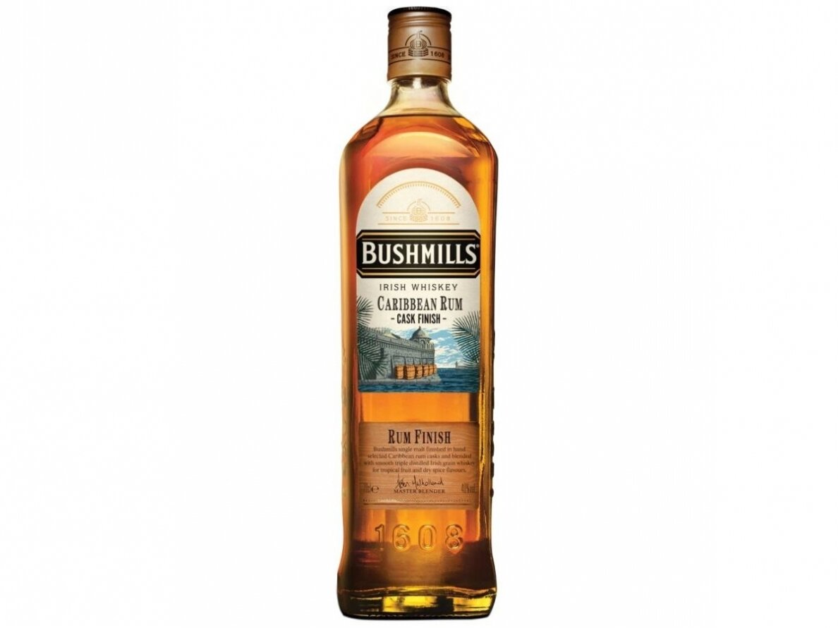 Viskis Bushmills Caribbean Rum Cask Finish 0,7 l