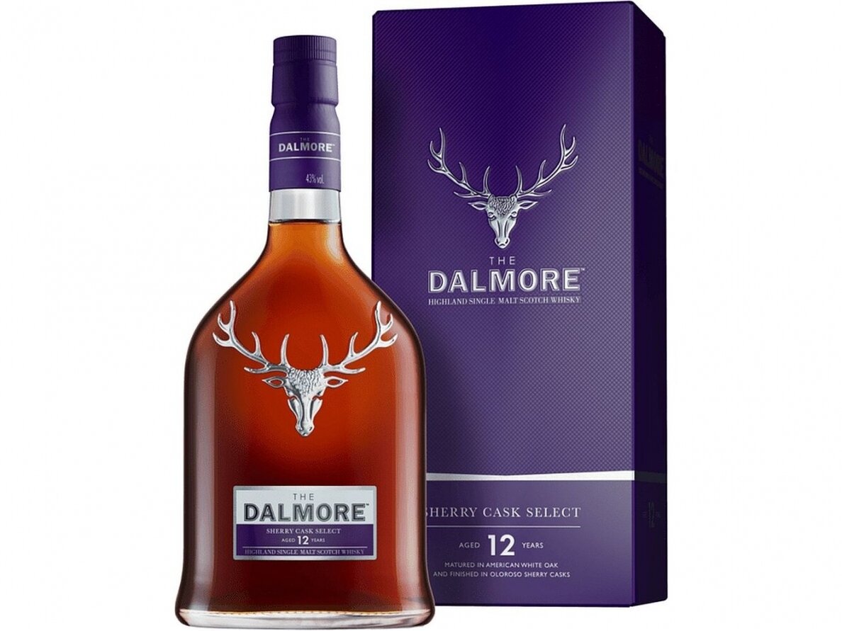 Viskis Dalmore 12 YO Sherry Cask su dėž. 0,7 l Viskis Dalmore 12 YO Sherry Cask su dėž. 0,7 l