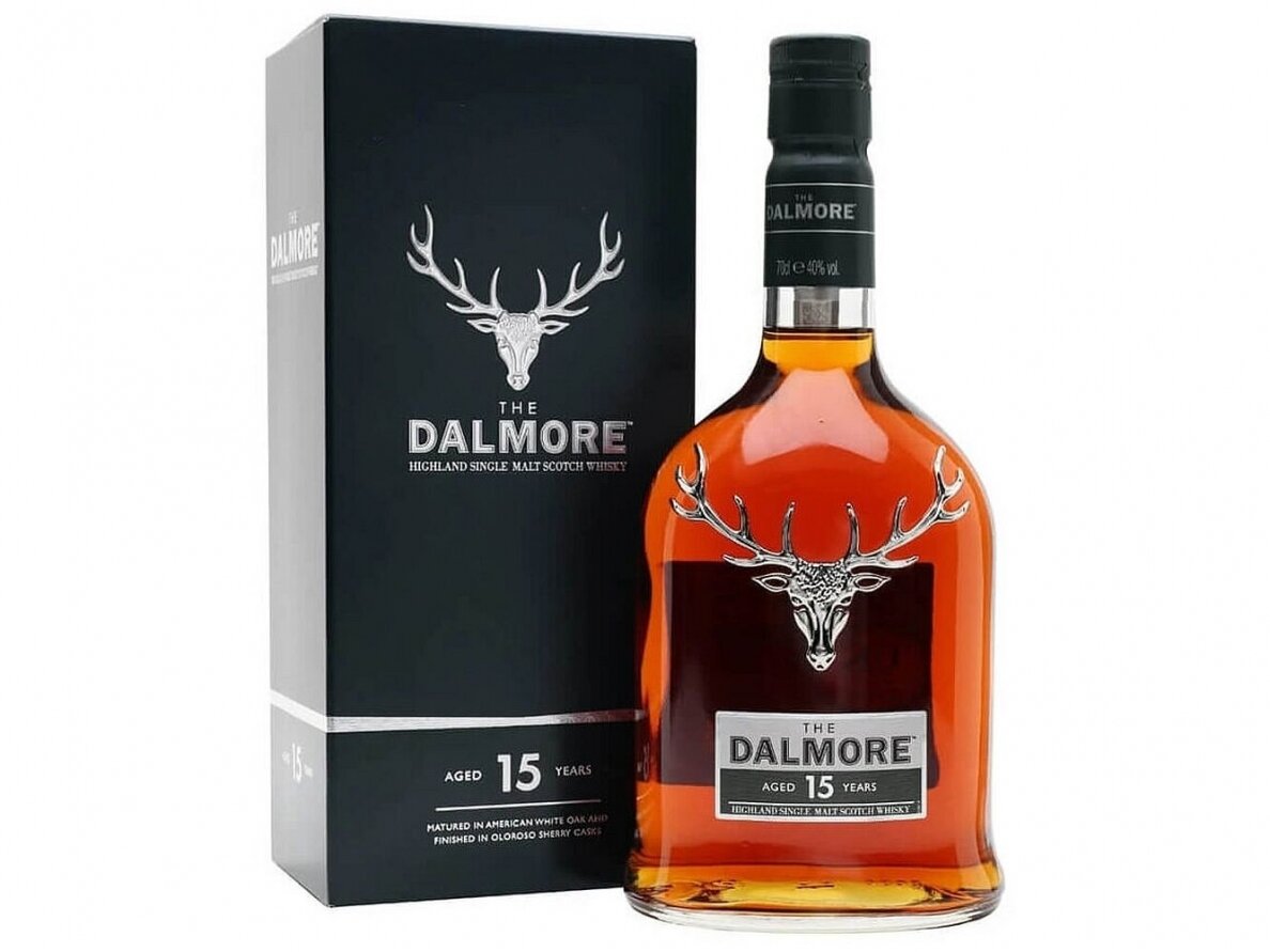 Viskis Dalmore 15 YO su dėž. 0,7 l