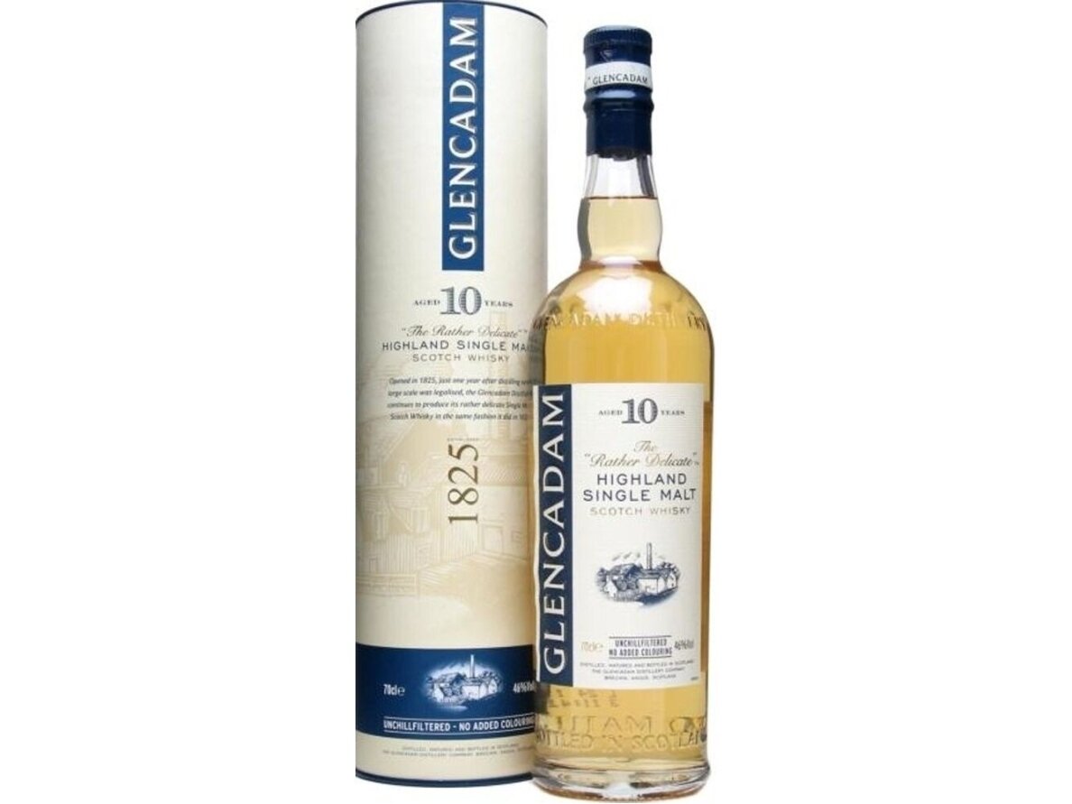 Viskis Glencadam 10 YO su dėž. 0,7 l Viskis Glencadam 10 YO su dėž. 0,7 l
