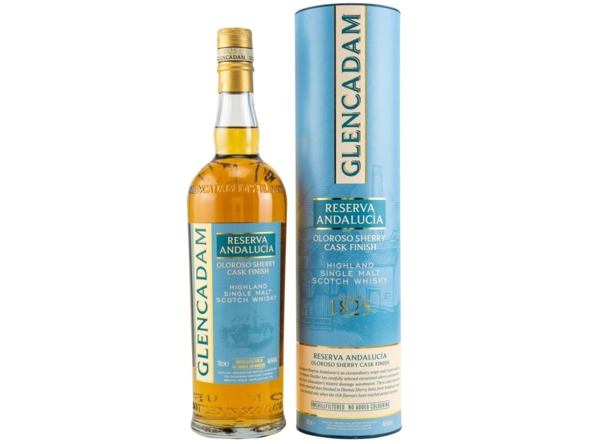 Viskis Glencadam Reserva Andalucia Oloroso Cask Finish su dėž. 0,7 l