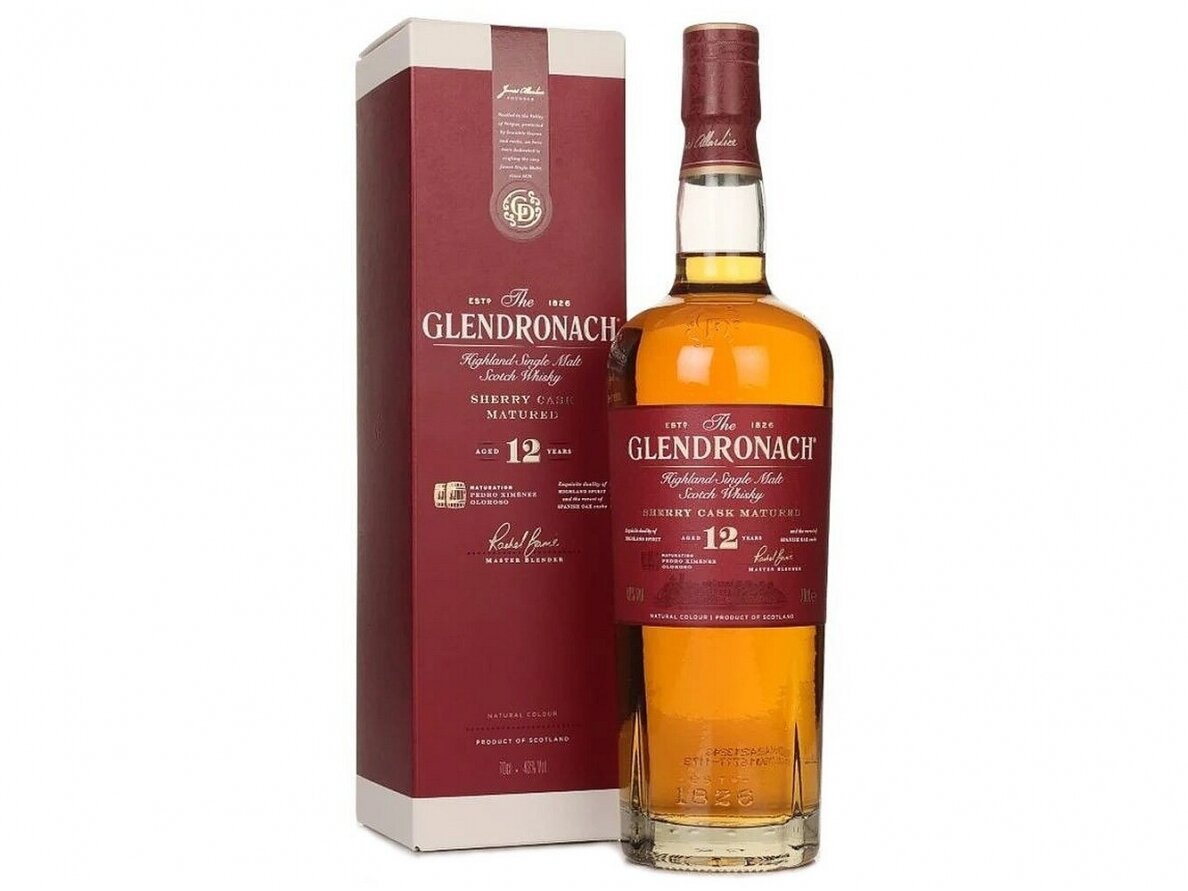 Viskis GlenDronach Original 12 YO su dėž. 0,7 l