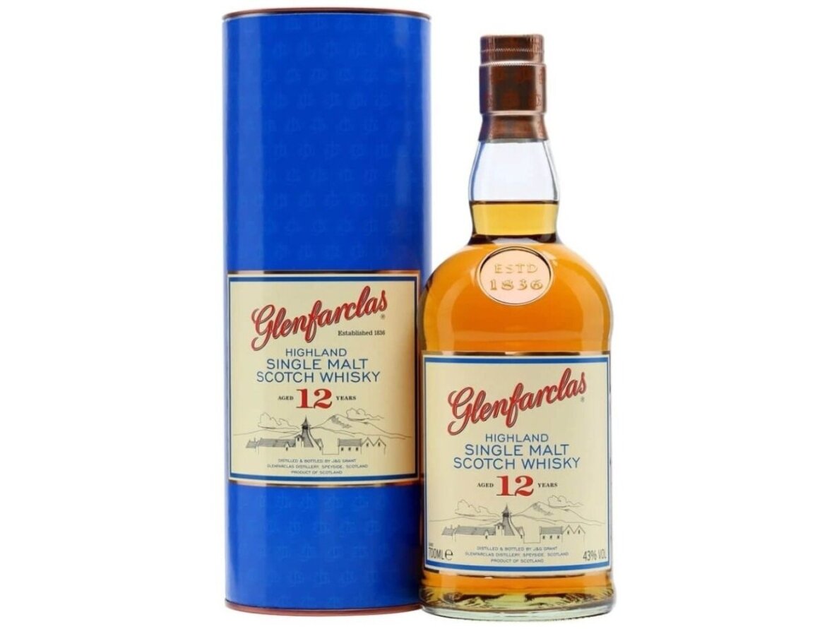 Viskis Glenfarclas 12 YO su dėž. 0,7 l Viskis Glenfarclas 12 YO su dėž. 0,7 l