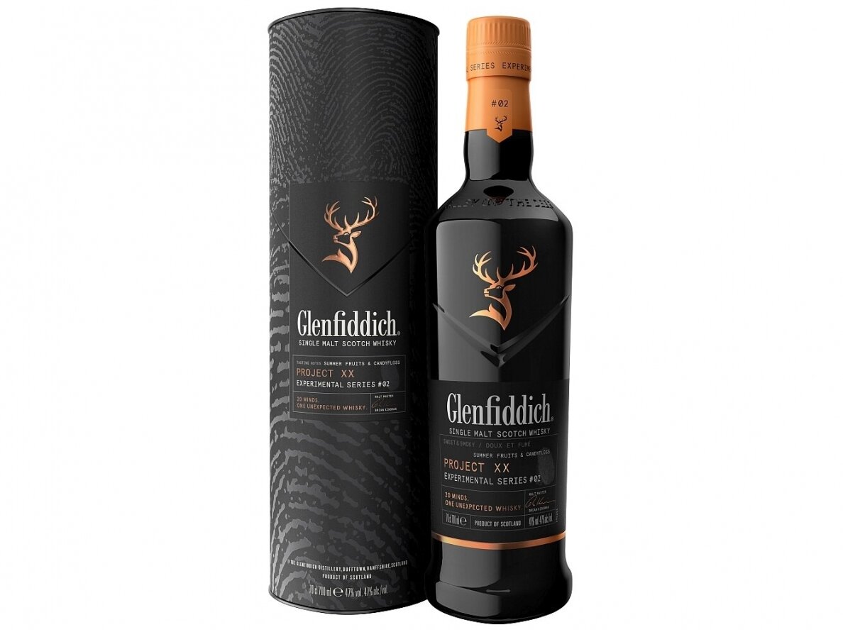 Viskis Glenfiddich XX su dėž. 0,7 l