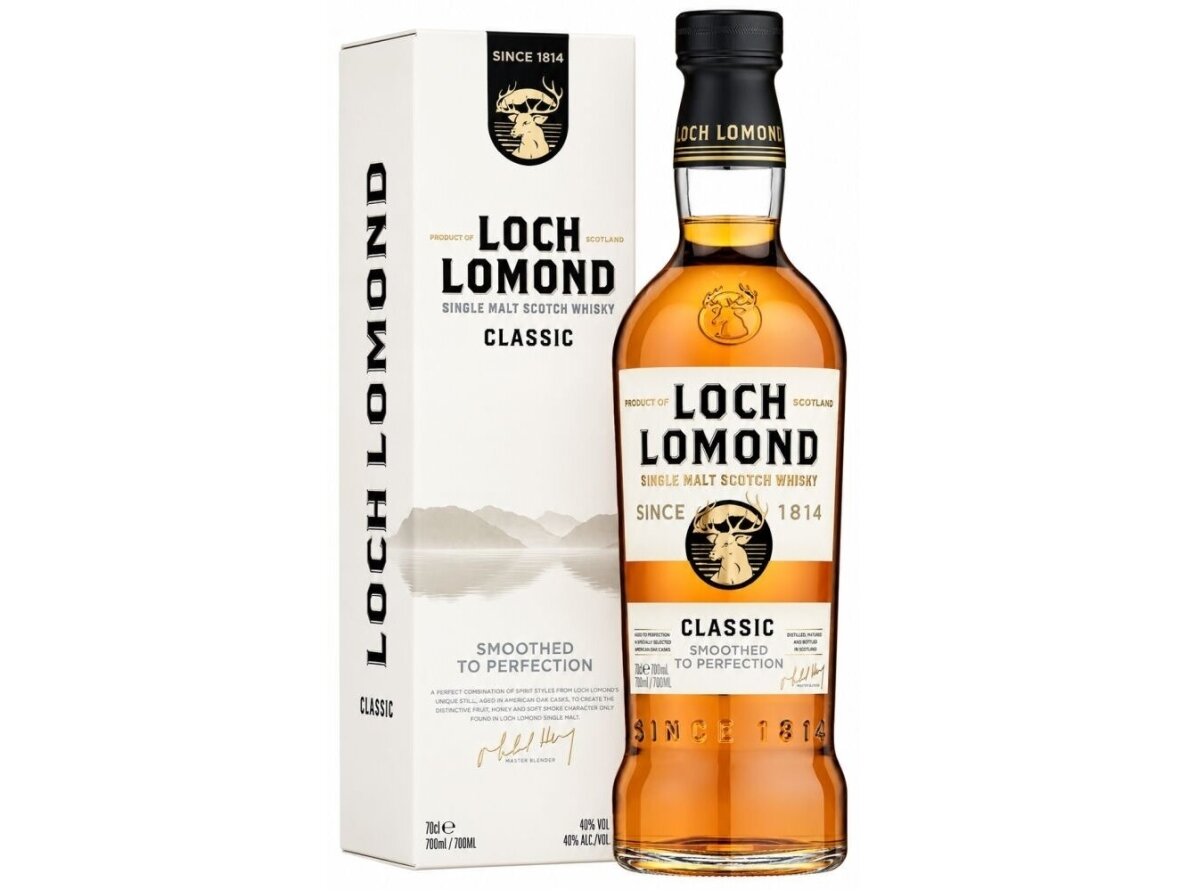 Viskis Loch Lomond Single Malt su dėž. 0,7 l Viskis Loch Lomond Single Malt su dėž. 0,7 l