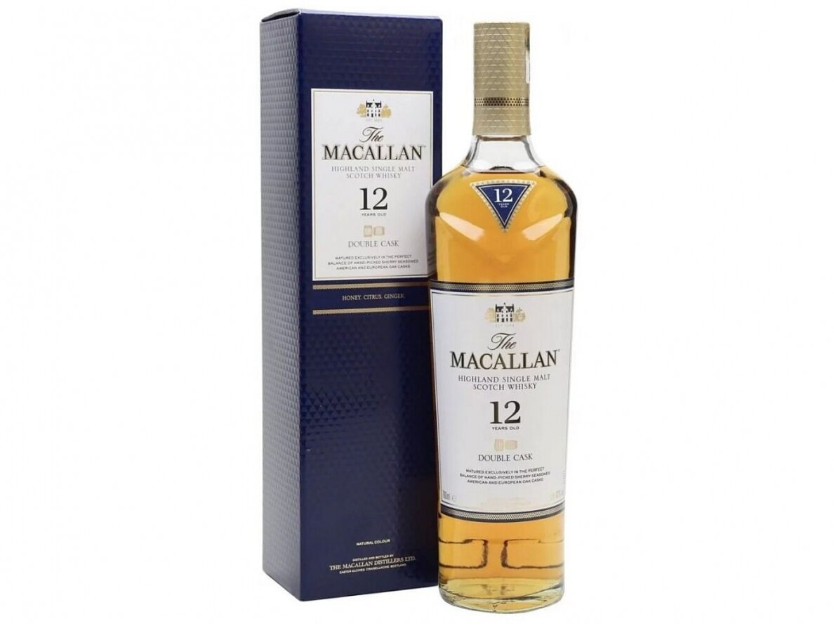 Viskis Macallan 12 YO Single Malt su dėž. 0,7 l 1 Viskis Macallan 12 YO Single Malt su dėž. 0,7 l 1