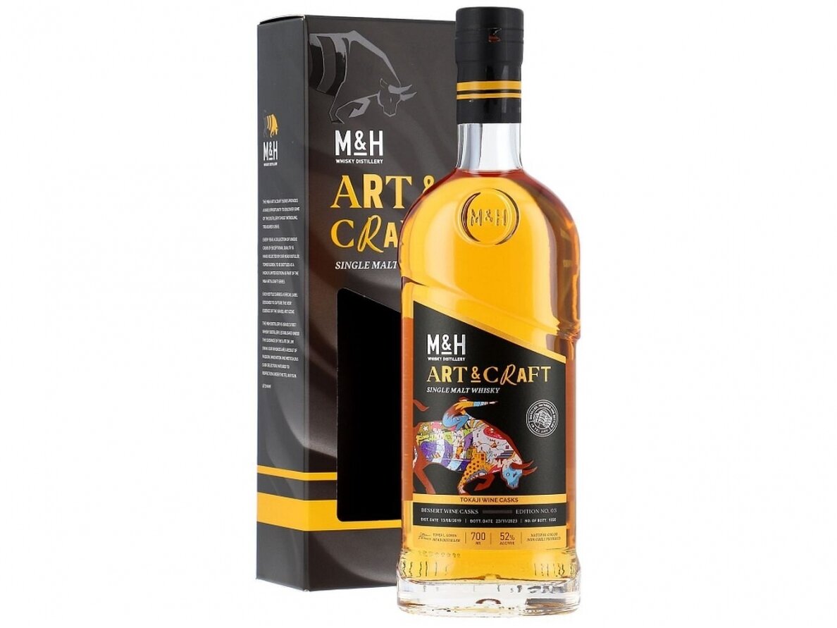 Viskis Milk & Honey Art Craft Tokaji Wine Cask su dėž. 0,7 l Viskis Milk & Honey Art Craft Tokaji Wine Cask su dėž. 0,7 l