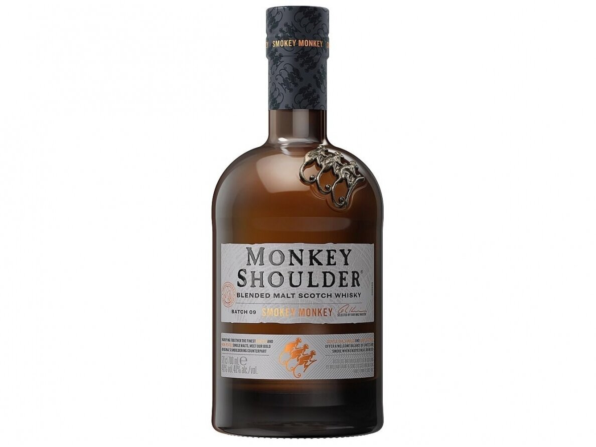 Viskis Monkey Shoulder Smokey Blended Malt 0,7 l Viskis Monkey Shoulder Smokey Blended Malt 0,7 l