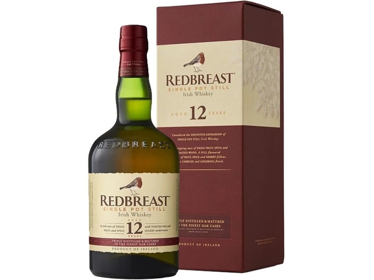 Viskis Redbreast 12 YO su dėž. 0,7 l Viskis Redbreast 12 YO su dėž. 0,7 l