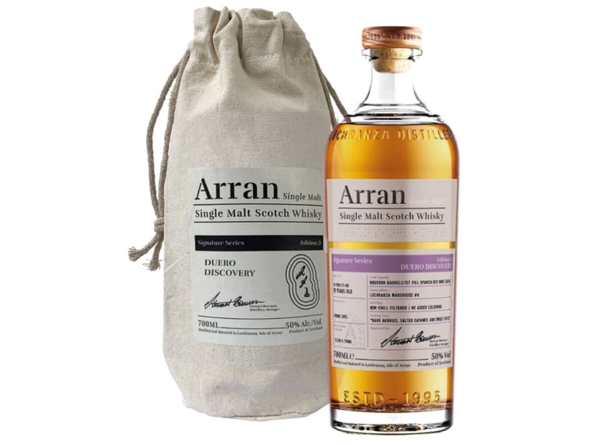 Viskis The Arran Barrel Duero Discovery Signature Series Edition 3 0,7 l Viskis The Arran Barrel Duero Discovery Signature Series Edition 3 0,7 l