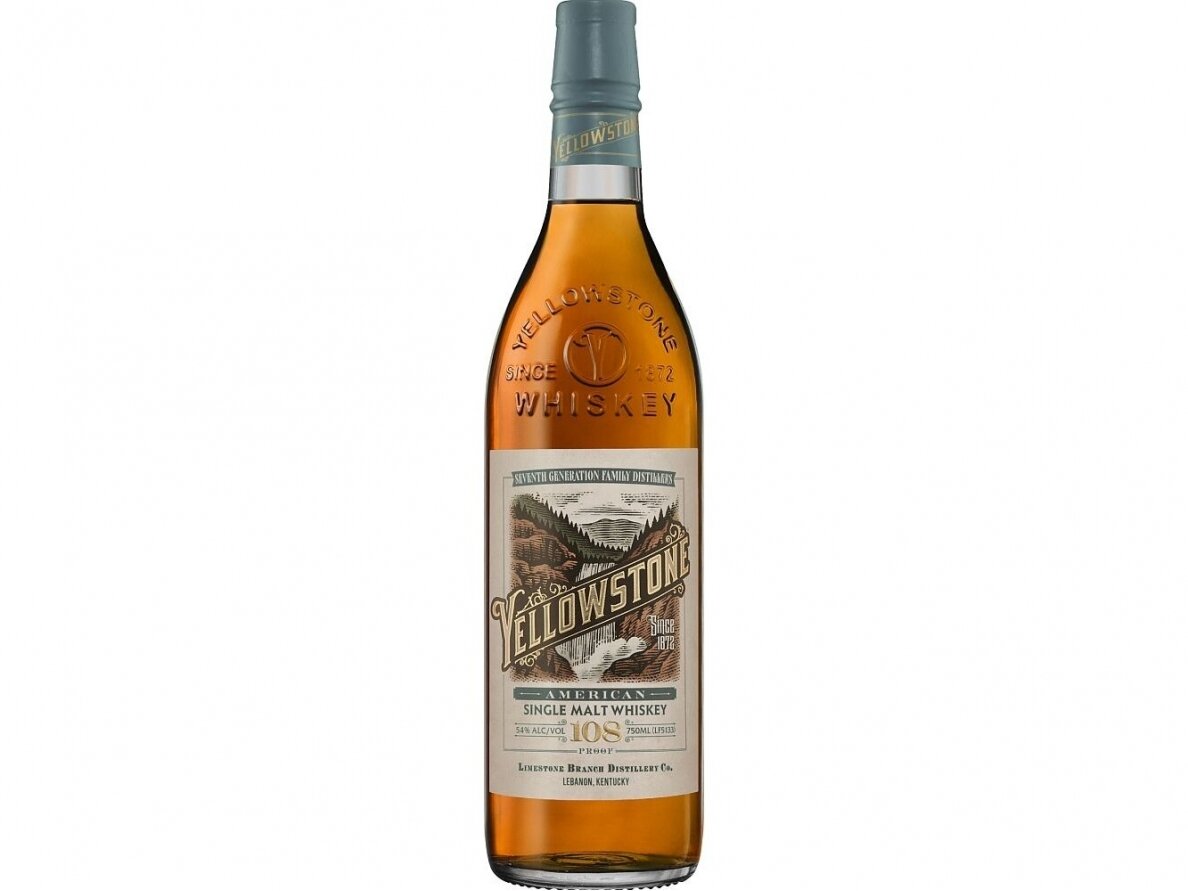 Viskis Yellowstone American Single Malt 0,7 l Viskis Yellowstone American Single Malt 0,7 l