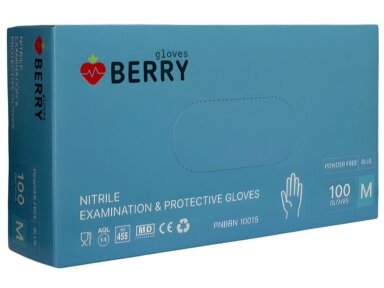 Vienkartinės pirštinės Berry Nitrile (L)