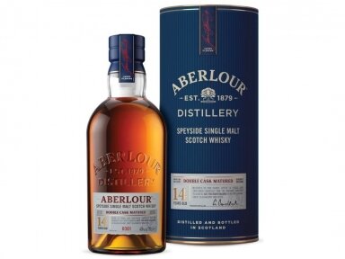 Viskis Aberlour Single Malt 14 YO su dėž. 0,7 l