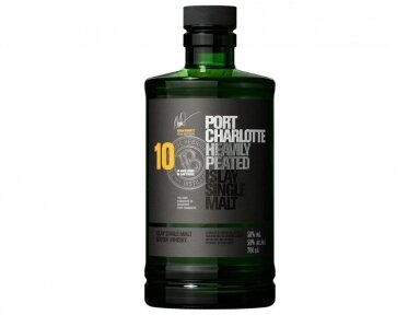 Viskis Bruichladdich Port Charlotte 10 YO Single Malt 0,7 l