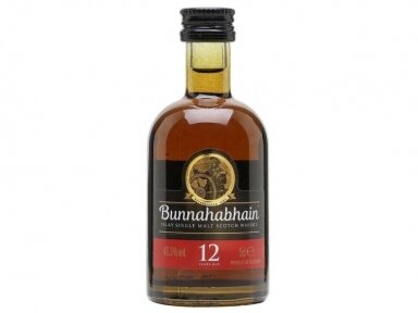 Viskis Bunnahabhain 12 YO 0,05 l mini