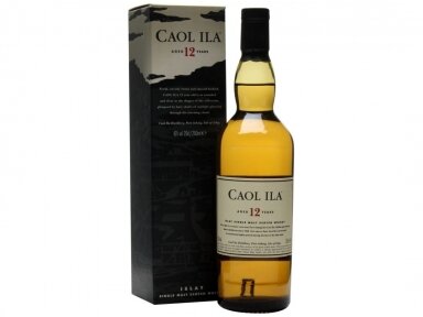 Viskis Caol Ila Islay Single Malt 12 YO su dėž. 0,7 l