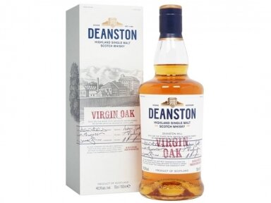 Viskis Deanston Virgin Oak su dėž. 0,7 l