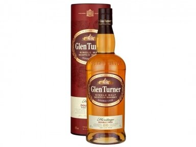Viskis Glen Turner Heritage Double Cask Single Malt su dėž. 0,7 l