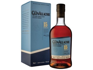 Viskis Glenallachie 15 YO su dėž. 0,7 l