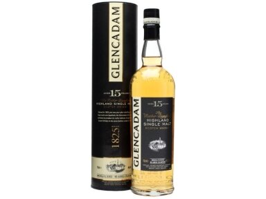 Viskis Glencadam 15 YO su dėž. 0,7 l