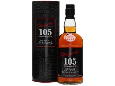 Viskis Glenfarclas 105 Cask Strength su dėž. 0,7 l