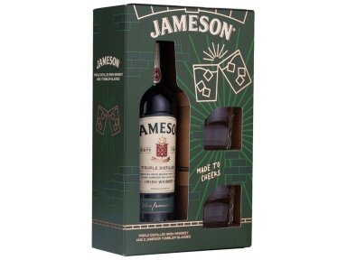 Viskis Jameson su taurėm 0,7 l