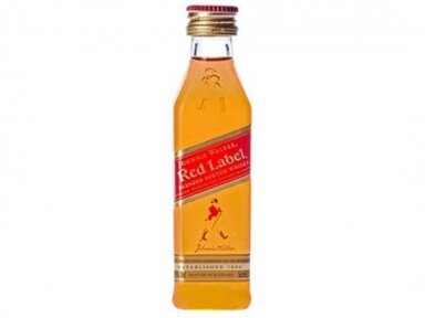 Viskis Johnnie Walker Red Label 0,05 l mini PET