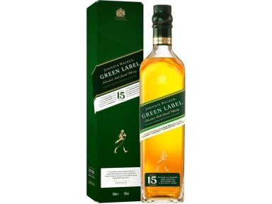 Viskis J.Walker Green 15YO su dėž. 0,7 l